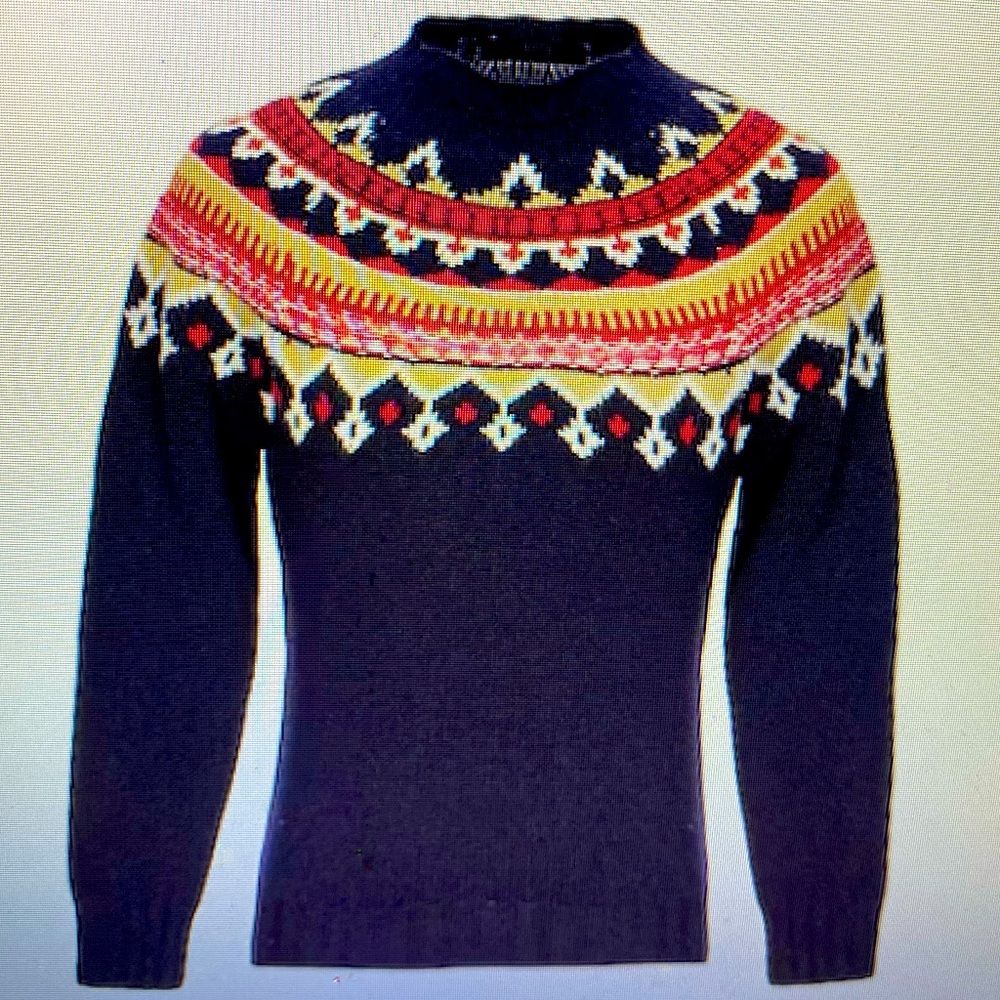 Ski Winter Classic Alps Sweater Made in Italy
